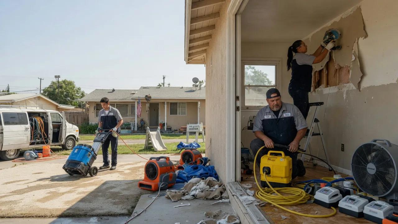 Water Damage Restoration in Agua Dulce, TX near me
